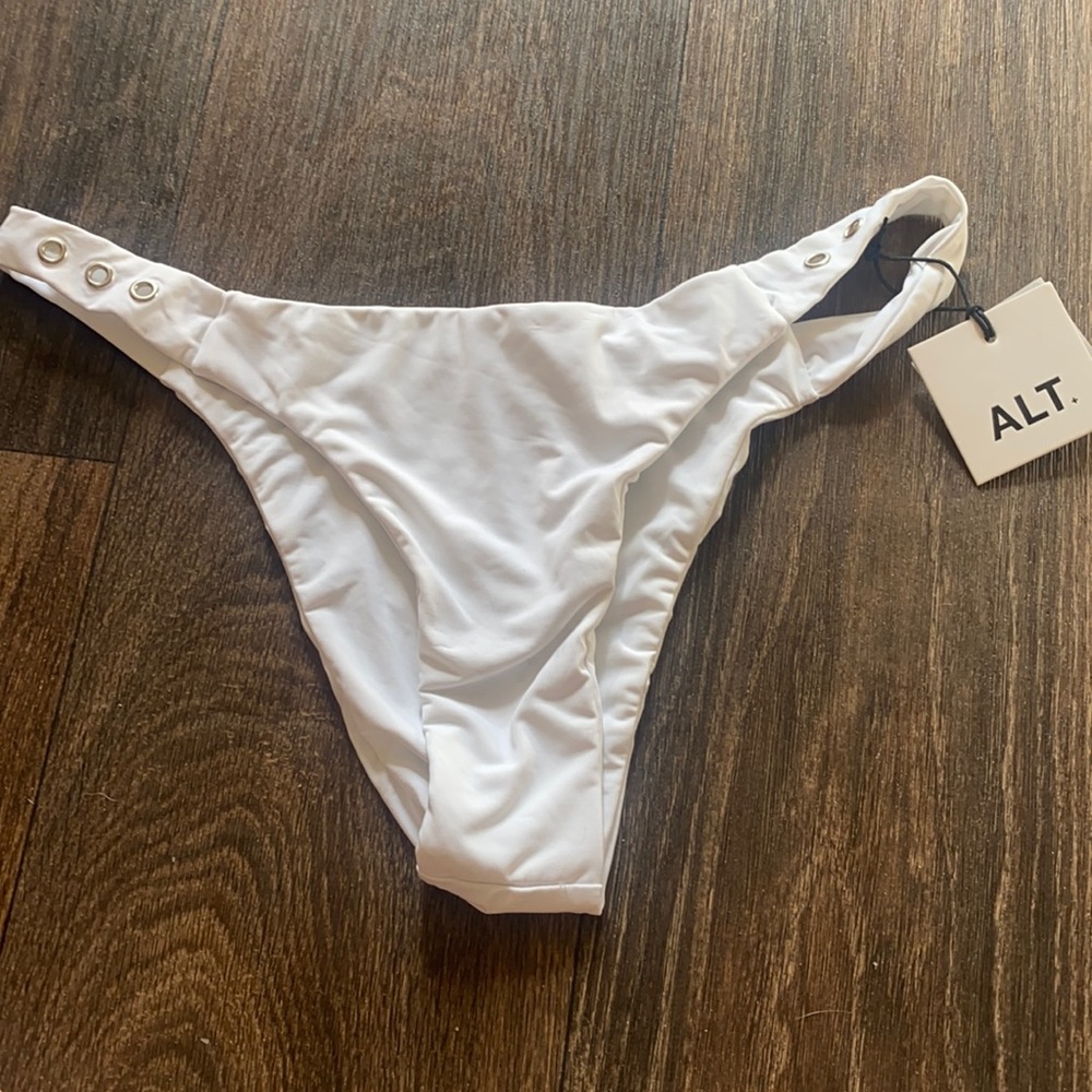 Alt. White Bikini Bottoms